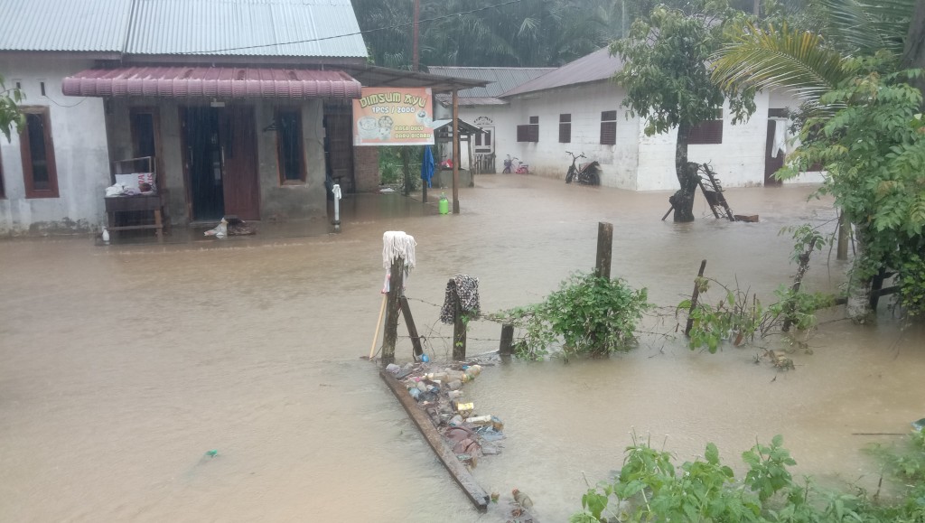 Situasi Salah satu Rumah Warga Ketika Banjir Pada 26 November 2025